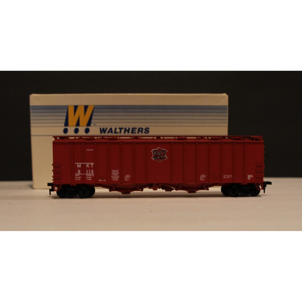 HO Walthers 50' Airslide Hopper Missouri-Kansas-Texas 9113 MKT 90's 932-3658 (V)